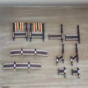 Mr. Christmas Holiday Around the Carousel stair railing rails replacement parts